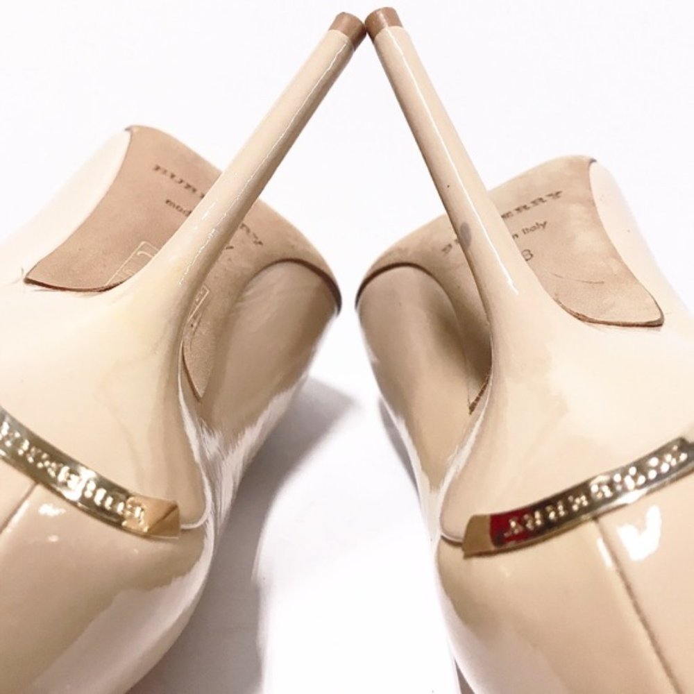 SOLD BURBERRY Patent Leather Pumps - Picture 4 of 7